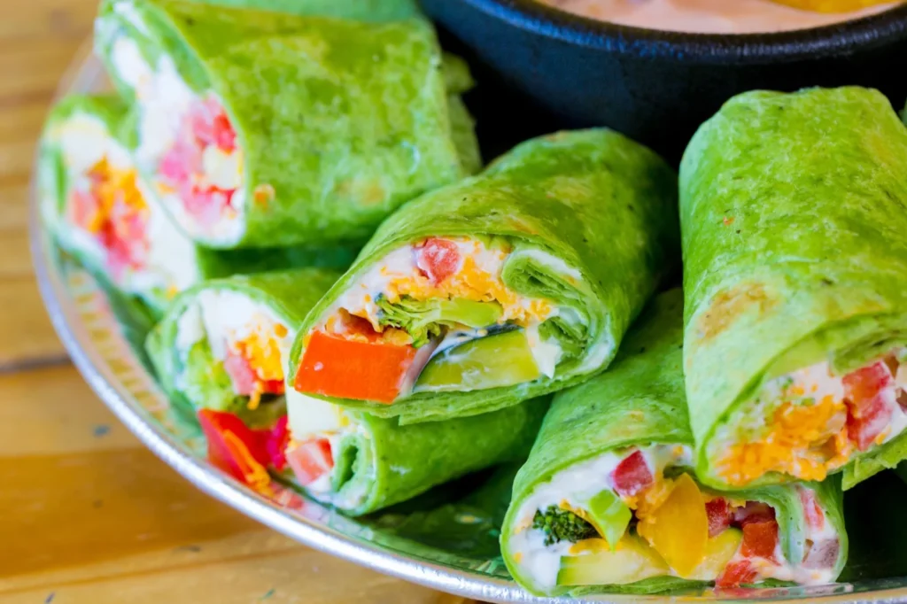 Wraps gevuld met vegetarisch champignon-walnootgehakt